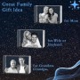 Personalized Crystal, 3D Crystal Photo, for Mom, Beautiful Premium Personalized Birthday Gift, Customized 3D Couple Gifts Straight edge horizontal